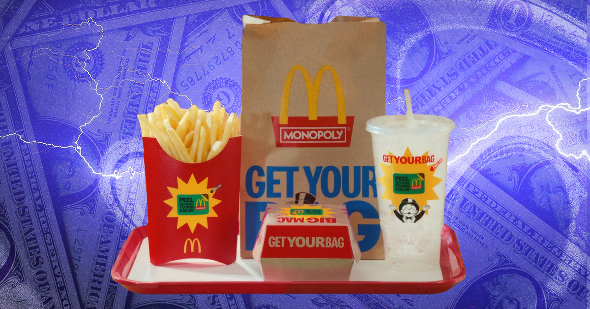 McDonald's is gamifying eating fries again